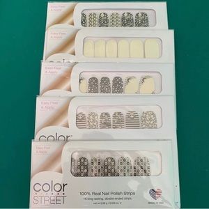 GITD Bundle Lot Color Street Nails Boos Stars Bonehead Literally Dead